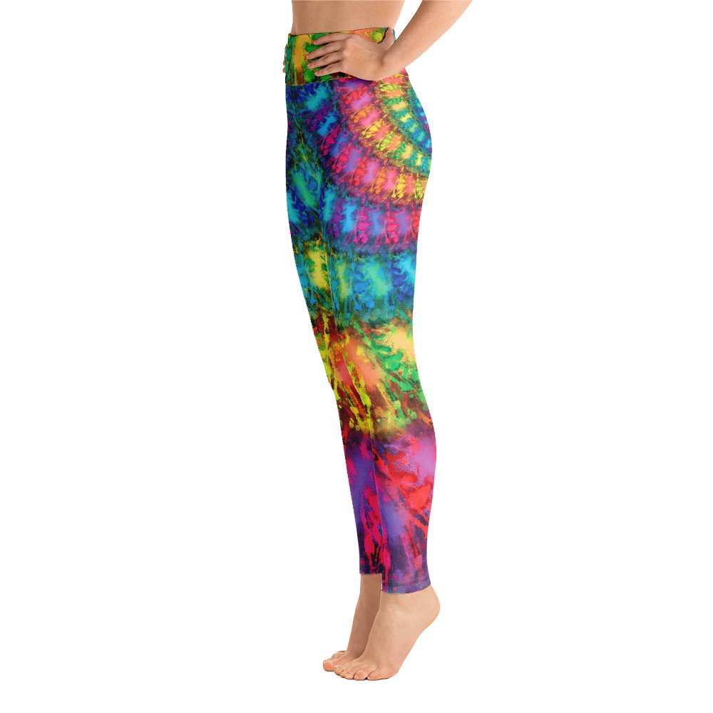 Rainbow Spiral Leggings - Phlerp Designs