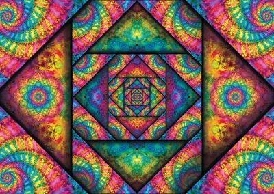 Psychedelic art - mandala - sacred geometry