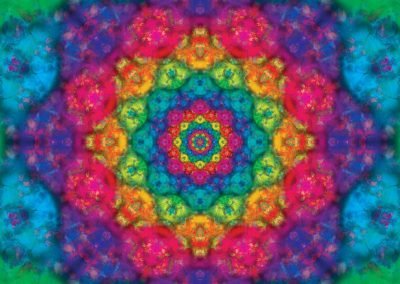 Untitled Rainbow Mandala